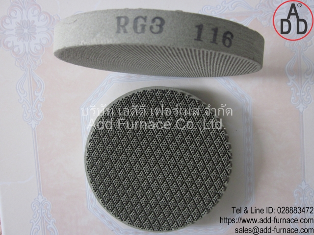 RG3 diameter 116mm ceramic honeycomb(1)